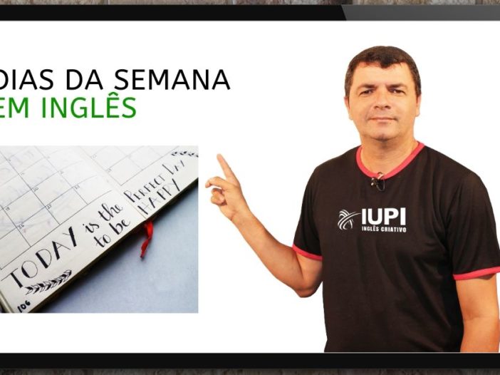 dias da semana em inglês