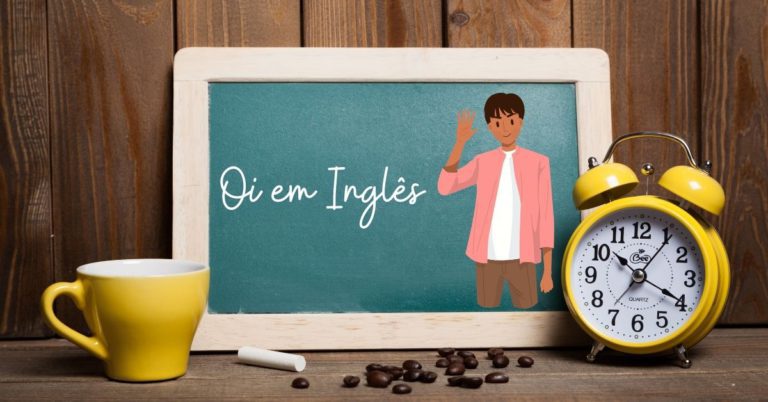 como falar oi em inglês